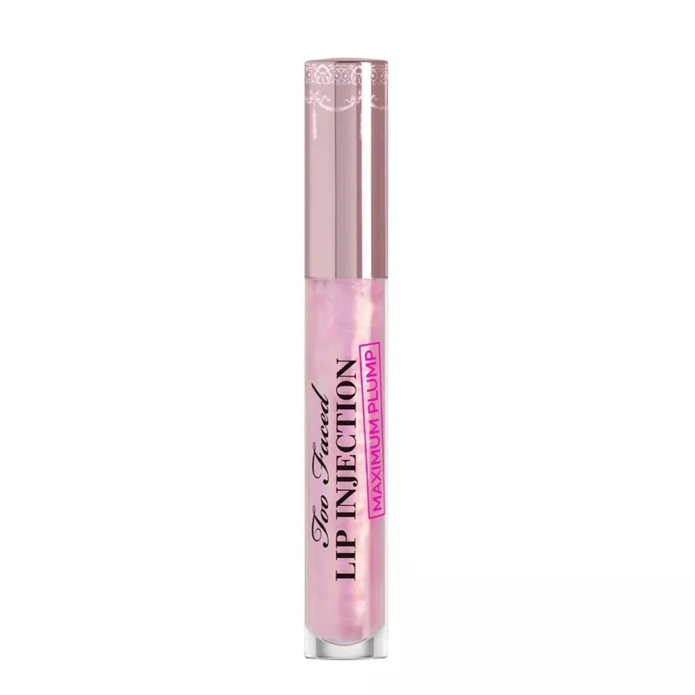 Too Faced Pop the Cork 🍾 Eyeshadow Palette + Lip Injection Lip Plumper Gloss 💋